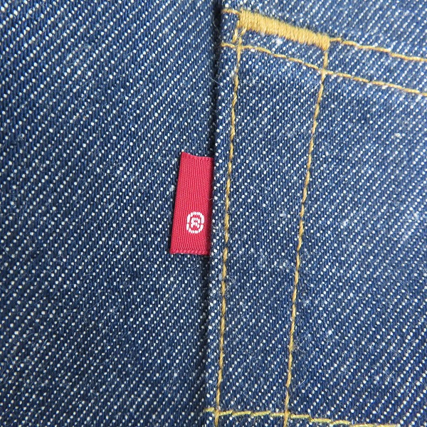 実際に弊社で買取させて頂いた【未使用】Levi's/リーバイス 501 メキシコ製 ボタン裏刻印4996 デニムパンツ/ジーンズ 00501-0000/W33×L33の画像 7枚目
