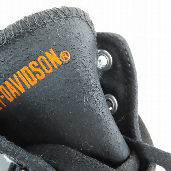 実際に弊社で買取させて頂いたHARLEYDAVIDSON/ハーレーダビッドソン ハイカット スニーカー/D93343/26.5の画像 6枚目