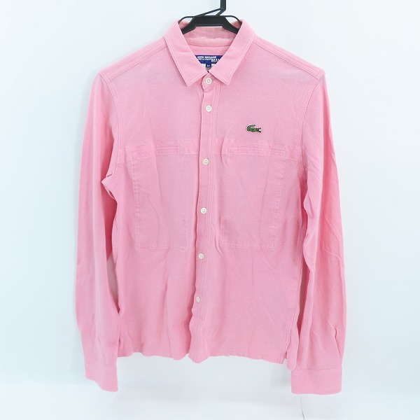 実際に弊社で買取させて頂いたJUNYA WATANABE MAN/ジュンヤワタナベマン ラコステ 長袖シャツ AD2007 WA-B015/M