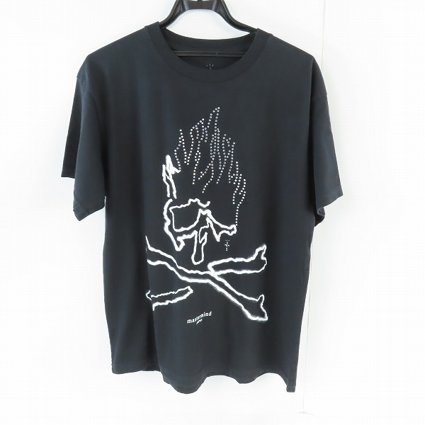 実際に弊社で買取させて頂いたmastermind JAPAN × CACTUS JACK./マスターマインド× カクタスジャック スカル ラインストーン Tシャツ/L