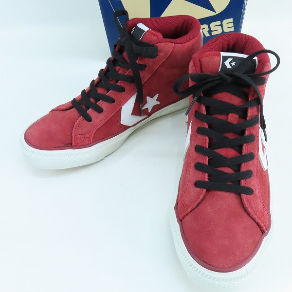 実際に弊社で買取させて頂いたCONVERSE/コンバース プロレザー ストリートスエード ミッド 1C528/26