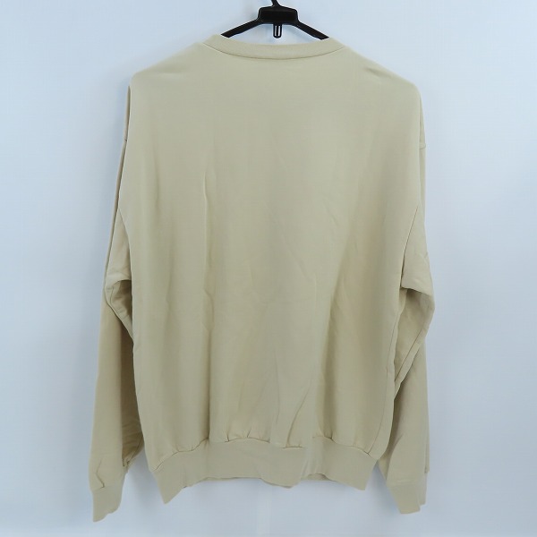 実際に弊社で買取させて頂いたAURALEE/オーラリー 21AW ELASTIC HIGH GAUGE SWEAT P/O.  スウェットプルオーバー/A21AP01NU/3の画像 1枚目