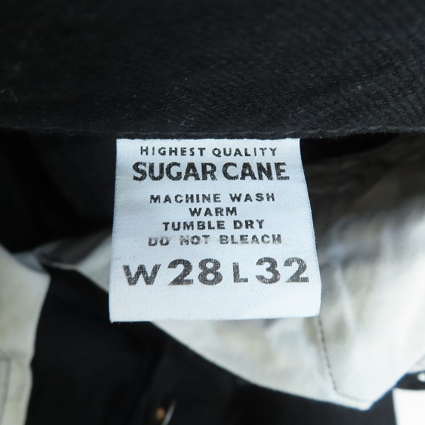 実際に弊社で買取させて頂いたSUGAR CANE/シュガーケーン デニムパンツ Lot 470/W28の画像 3枚目