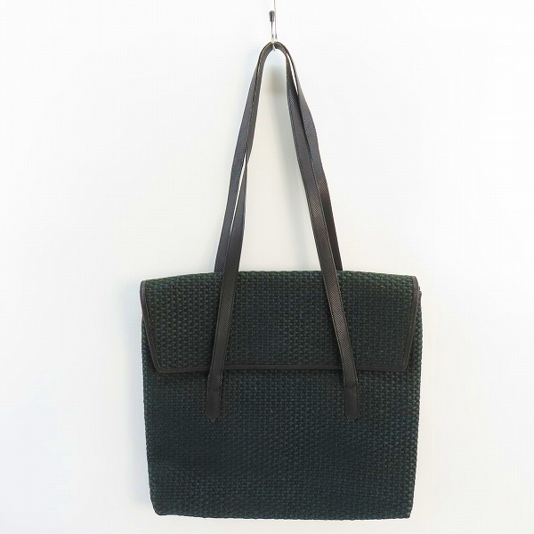 実際に弊社で買取させて頂いたBottega Veneta/ボッテガヴェネタ ヴィンテージ 編み込みデザイン トートバッグ