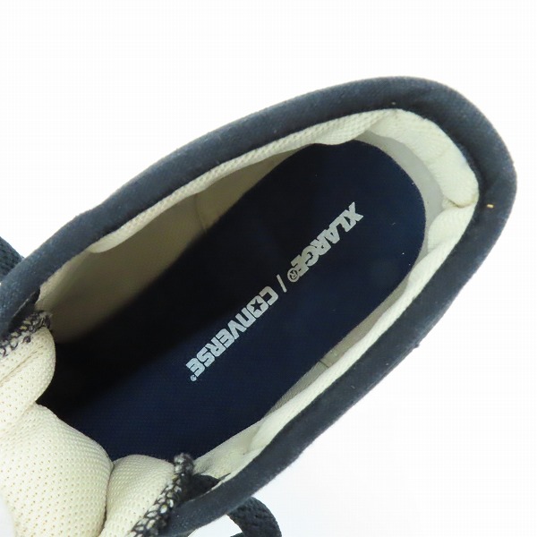 実際に弊社で買取させて頂いたCONVERSE/コンバース スニーカー ブラック 1CJ184/26の画像 4枚目