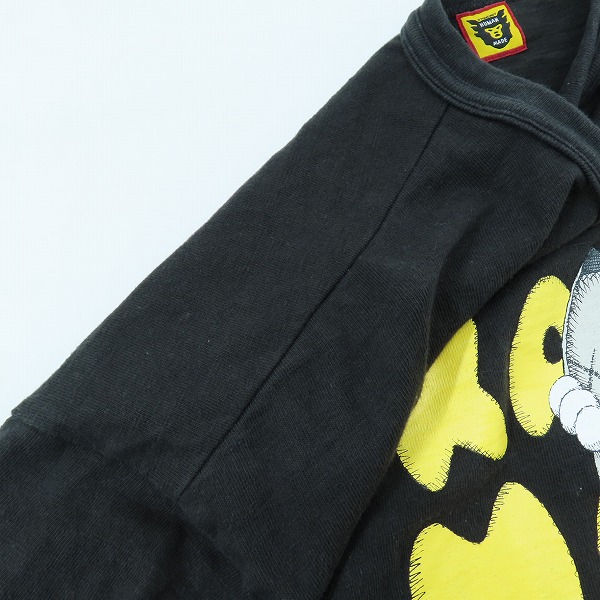 実際に弊社で買取させて頂いたHUMAN MADE/ヒューマンメイド×KAWS/カウズ Graphic T-Shirt Tシャツ/2XLの画像 5枚目