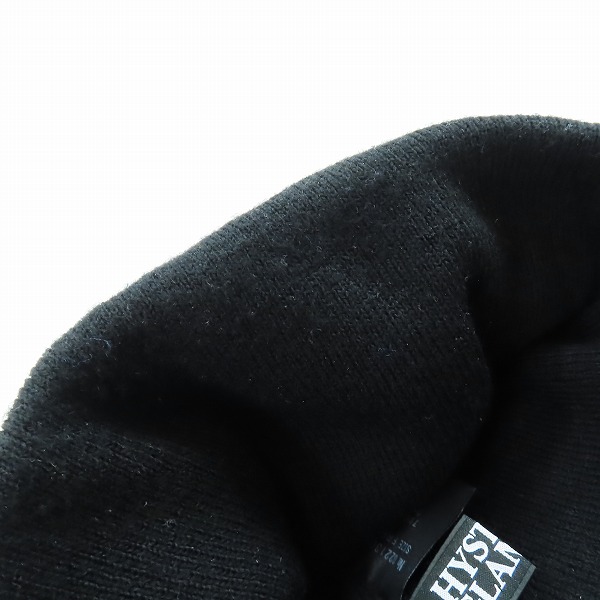 実際に弊社で買取させて頂いたHYSTERIC GLAMOUR/ヒステリックグラマー ロゴ ガール ニットキャップ 02213QH07の画像 7枚目