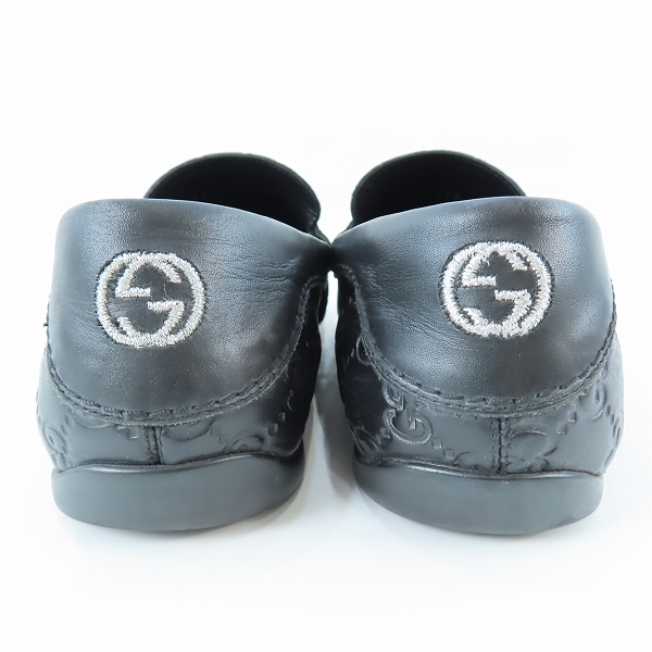 実際に弊社で買取させて頂いたGUCCI/グッチ GG柄 コインローファー 170618/8.5の画像 1枚目