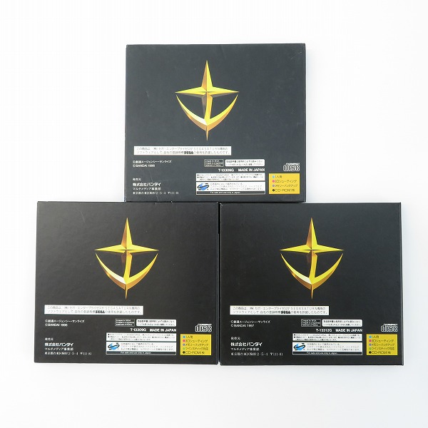 実際に弊社で買取させて頂いたセガサターン/SS ソフト 機動戦士ガンダム外伝 I 戦慄のブルー/II 蒼を受け継ぐ者/III 裁かれし者 3点セット【動作未確認】の画像 1枚目