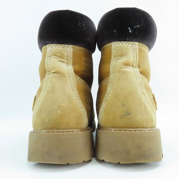 実際に弊社で買取させて頂いたTimberland x OFF-WHITE/ティンバーランド × オフホワイト ベロア地 6インチブーツ/A1Q8L/26.5の画像 1枚目