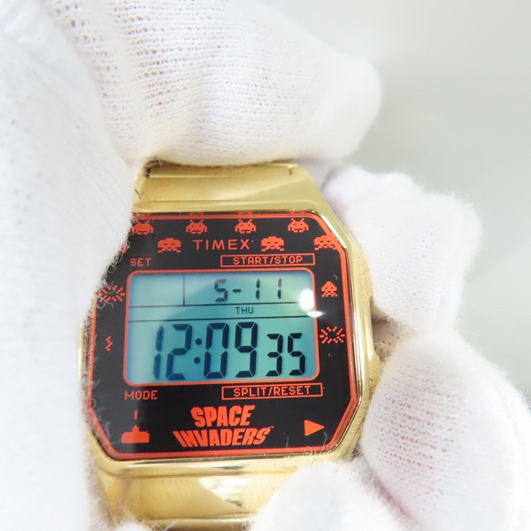 実際に弊社で買取させて頂いた(1)TIMEX/タイメックス スペースインベーダー  腕時計 TW2V30100の画像 4枚目