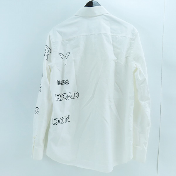 実際に弊社で買取させて頂いたBURBERRY/バーバリー 21SS ホースフェリー プリント 長袖シャツ 8036768/XSの画像 1枚目