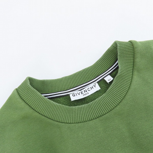 実際に弊社で買取させて頂いたGivenchy Kids/ジバンシイ キッズ ロゴ トレーナー H25273/12+の画像 5枚目