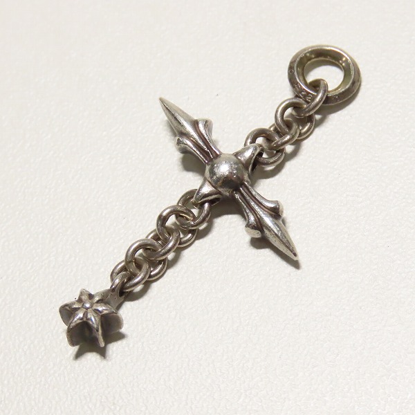 実際に弊社で買取させて頂いたCHROME HEARTS/クロムハーツ ローリークロスチャーム