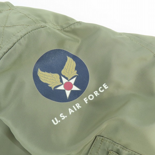 実際に弊社で買取させて頂いたBUZZ RICKSON'S/バズリクソンズ L-2 REED PRODUCTS, INC フライトジャケット BR15125 /42の画像 6枚目