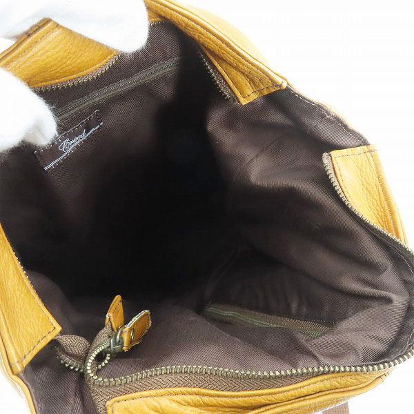 実際に弊社で買取させて頂いたCREED/クリード レザー リュックの画像 3枚目