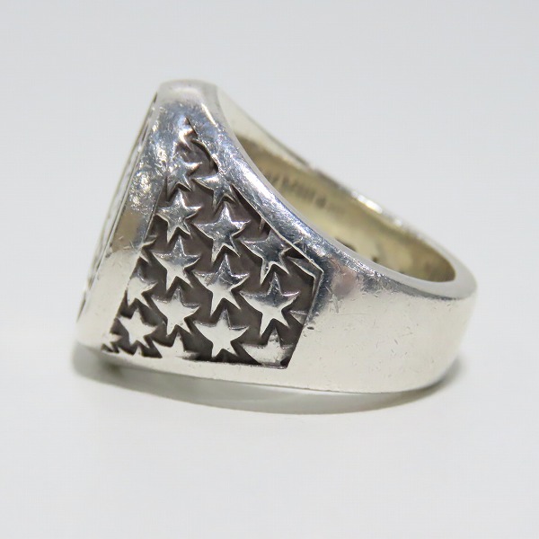 実際に弊社で買取させて頂いたCHROME HEARTS×MATTY BOY/クロムハーツ×マッティボーイ SPEC RING/スペック リング 21-22号の画像 2枚目