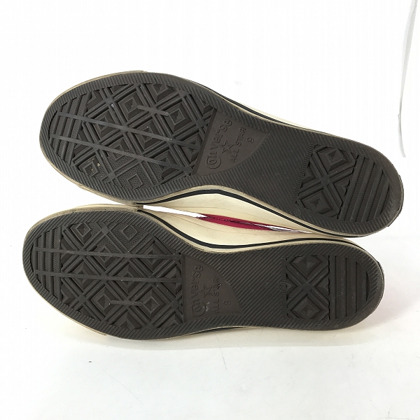 実際に弊社で買取させて頂いたCONVERSE/コンバース ONE STAR OX ワンスター レザー /ブラック/ピンク/9の画像 2枚目