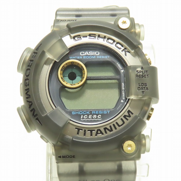 実際に弊社で買取させて頂いたG-SHOCK/Gショック FROGMAN/フロッグマン イルクジ The Ocean/オーシャン DW-8200K-8T【動作未確認】