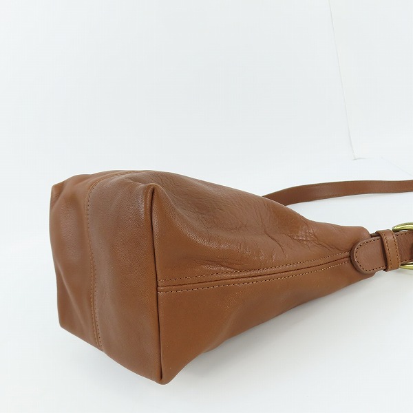 実際に弊社で買取させて頂いたCOACH/コーチ オールドコーチ カウハイドレザー ミニショルダーバッグ 4130の画像 2枚目