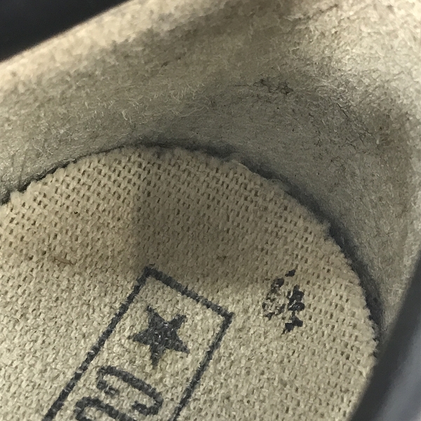 実際に弊社で買取させて頂いたCONVERSE/コンバース ONE STAR OX ワンスター レザー /ブラック/ピンク/9の画像 7枚目