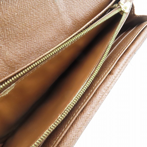 実際に弊社で買取させて頂いたLOUIS VUITTON/ルイ ヴィトン モノグラム ポルトフォイユ ボエシ 長財布 M63220の画像 3枚目