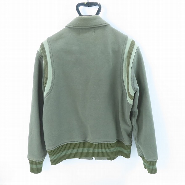 実際に弊社で買取させて頂いたeye JUNYA WATANABE MAN/アイジュンヤワタナベマン ワッペン 開襟 スウェットジャケット WS-J903/SSの画像 1枚目