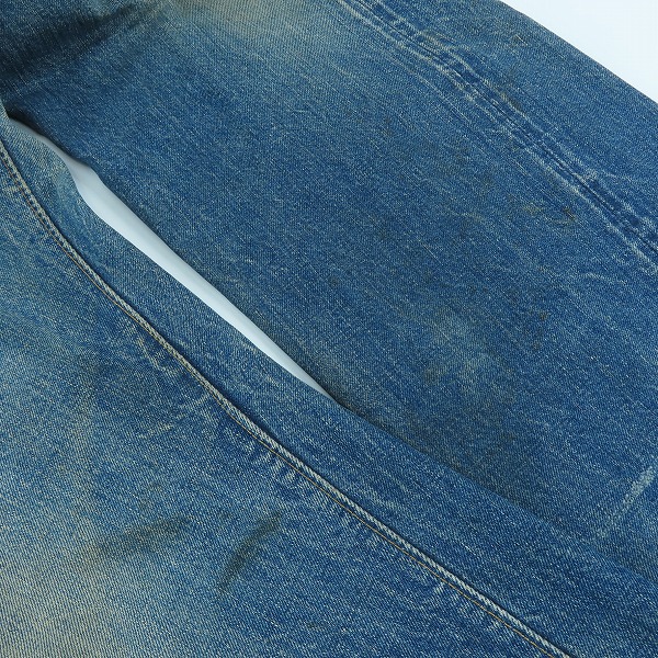実際に弊社で買取させて頂いたLEVI'S/リーバイス 501 66前期 刻印8 ビッグE ヴィンテージ デニムパンツ/ジーンズの画像 8枚目