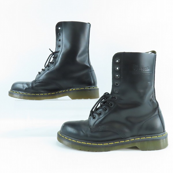 実際に弊社で買取させて頂いたDr.Martens/ドクターマーチン 10EYE BOOTS/10ホールブーツ10092/UK9の画像 3枚目