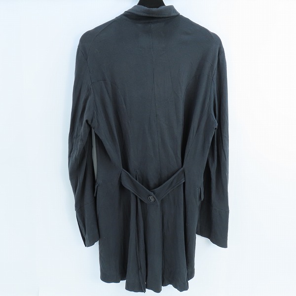 実際に弊社で買取させて頂いたNUMBER (N)INE/ナンバーナイン タカヒロ ミヤシタ 08SS/BIRDS期/ロングガウン/燕尾/コットン/GRY/S08-NJ016A 2の画像 1枚目