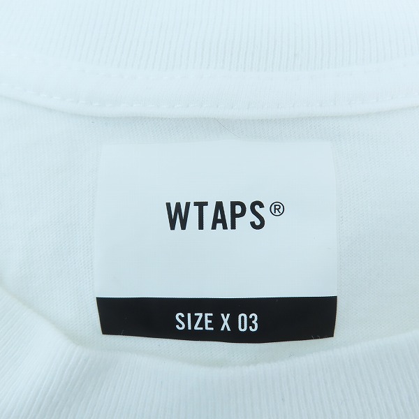 実際に弊社で買取させて頂いたWTAPS/ダブルタップス プリントTシャツ ロゴプリント/3の画像 2枚目