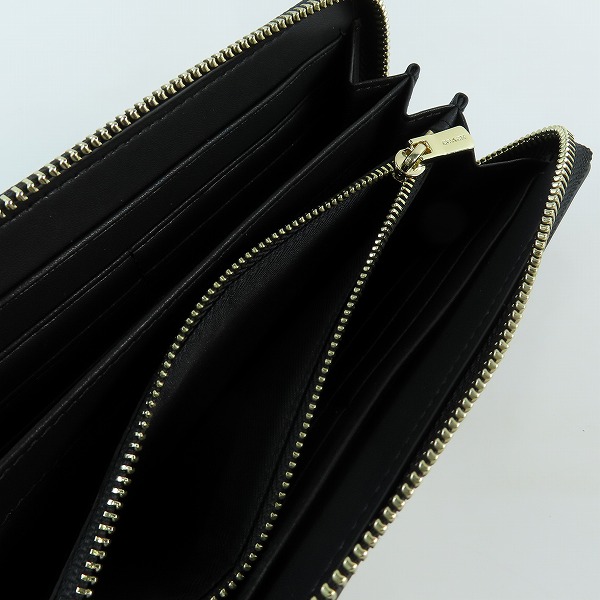 実際に弊社で買取させて頂いたCOACH/コーチ 蛇柄 ラウンドジップ 長財布の画像 3枚目