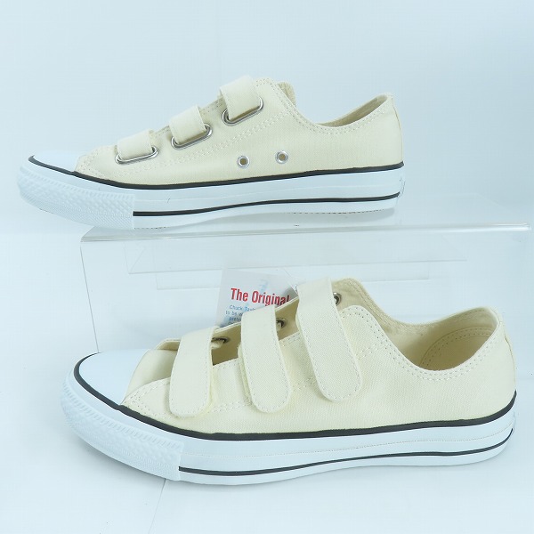 実際に弊社で買取させて頂いた【未使用】CONVERSE/コンバース ALL STAR V-3 OX 32169420/26の画像 3枚目