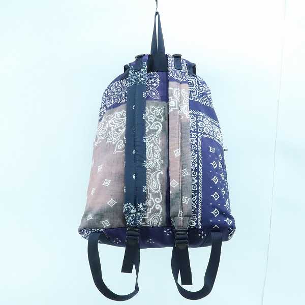 実際に弊社で買取させて頂いたNEIGHBORHOOD×PORTER/ネイバーフッド×ポーター NHPT.BACKPACK E-LUGGAGE BANDANA バンダナ バックパックの画像 1枚目