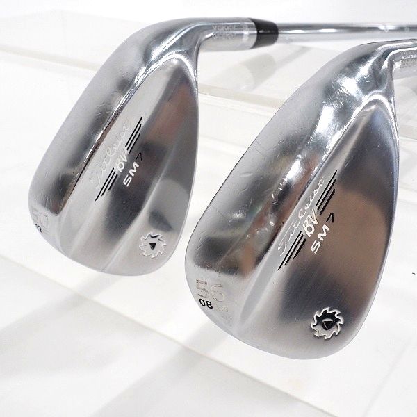 実際に弊社で買取させて頂いたTitleist/タイトリスト BV/ボーケイデザイン SM7 ウェッジ 50°/12F,56°/08M Dynamic Gold FLEX:S200 2本セット
