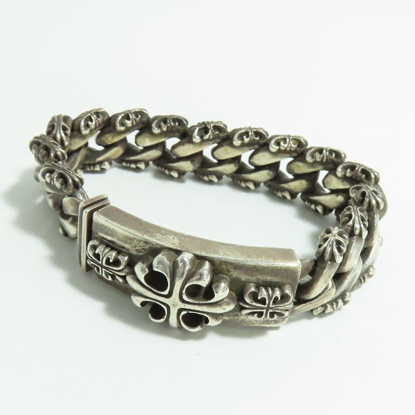 実際に弊社で買取させて頂いたA&G/エーアンドジー ファンシーチェーン リンクID ブレスレット