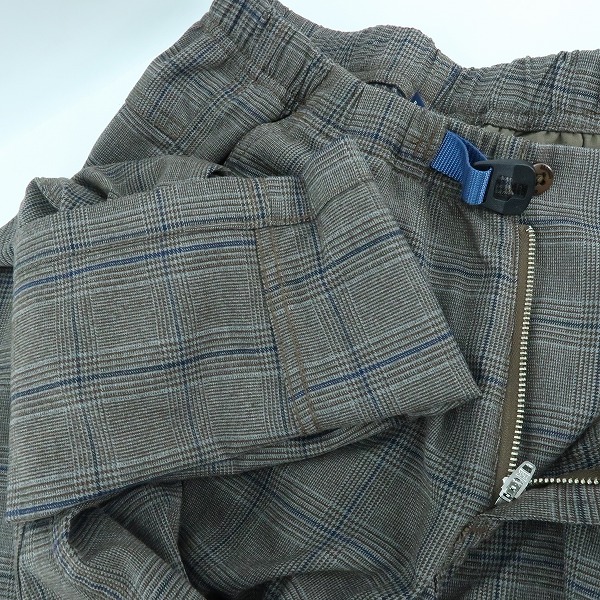 実際に弊社で買取させて頂いたGRAMICCI/グラミチ BEAMS別注 チェック柄 ユーティリティパンツ ダークブラウン系 GMP-19F1183 /Mの画像 5枚目