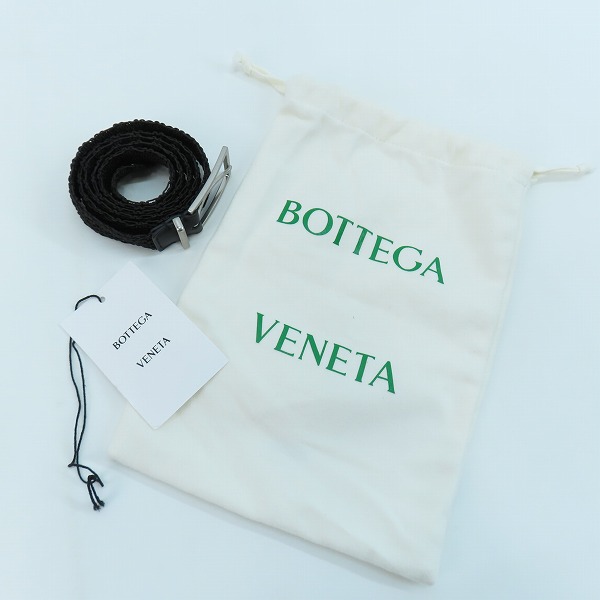 実際に弊社で買取させて頂いたBOTTEGA VENETA/ボッテガヴェネタ  編込デザインベルト 652903 V0HR1 1229の画像 6枚目