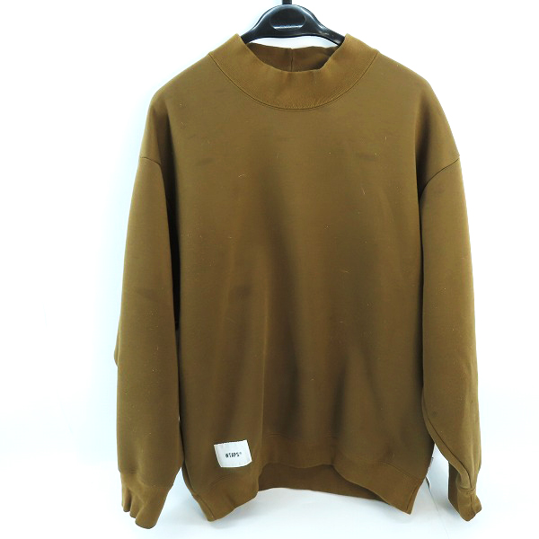 実際に弊社で買取させて頂いたWTAPS ダブルタップス 23AW MOCK NECK/SWEATER/ POLY.FORTLESS 232ATDT-CSM23/04