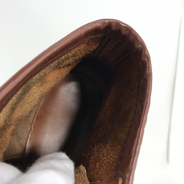 実際に弊社で買取させて頂いた【難あり】RED WING/レッドウィング 875 アイリッシュセッター 白四角犬タグUSA ヴィンテージ 7.5Eの画像 4枚目