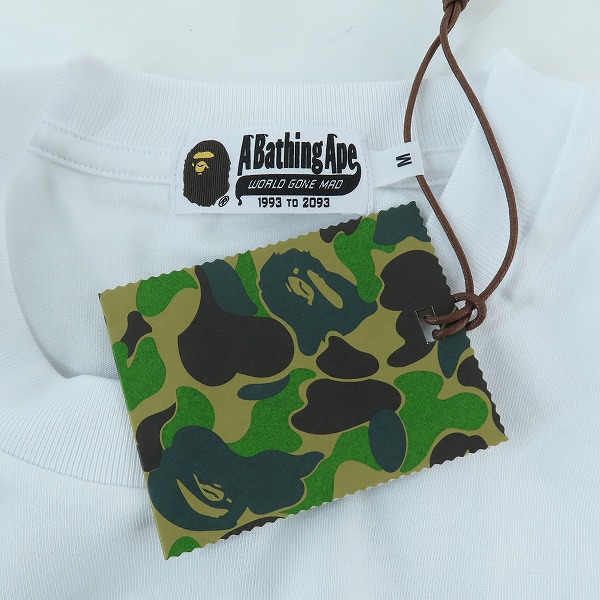 実際に弊社で買取させて頂いた【未使用】A BATHING APE/アベイシングエイプ Car Graphic Tee/カー グラフィック プリント Tシャツ/Mの画像 2枚目