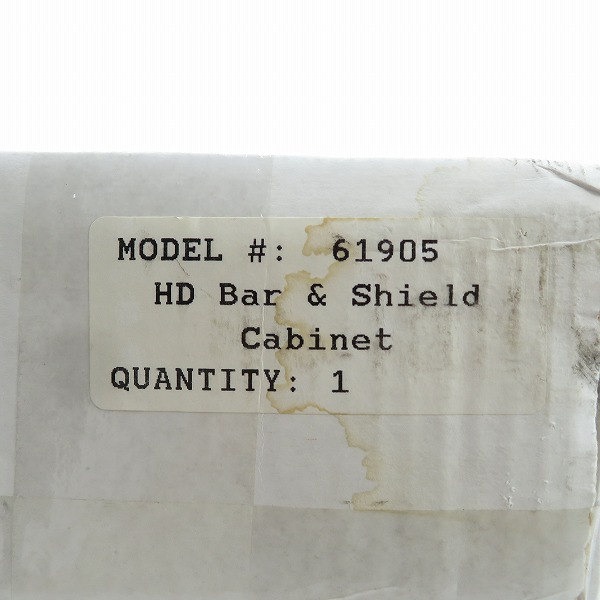 実際に弊社で買取させて頂いた【未開封】 HARLEYDAVIDSON/ハーレーダビッドソン バー&シールドロゴ ダーツボードキャビネットの画像 3枚目