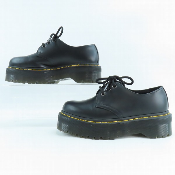 実際に弊社で買取させて頂いたDr.Martens/ドクターマーチン 1461 QUAD 3ホールブーツ/ダービー シューズ/UK5の画像 3枚目
