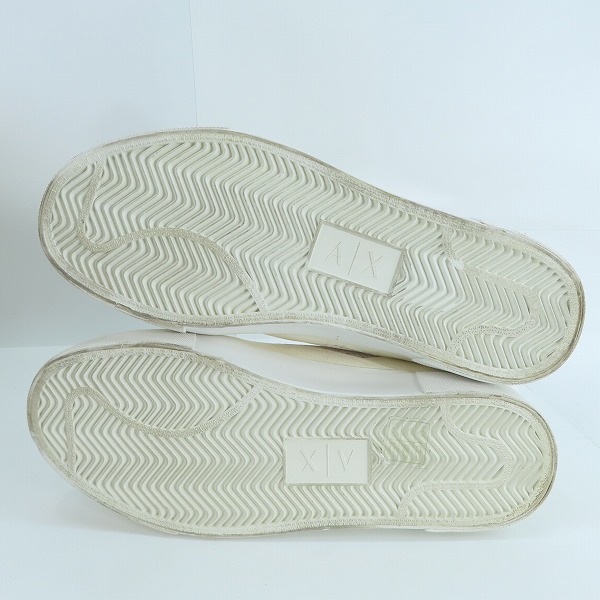 実際に弊社で買取させて頂いたARMANI EXCHANGE/アルマーニエクスチェンジ ハイカットスニーカー 6.5の画像 2枚目