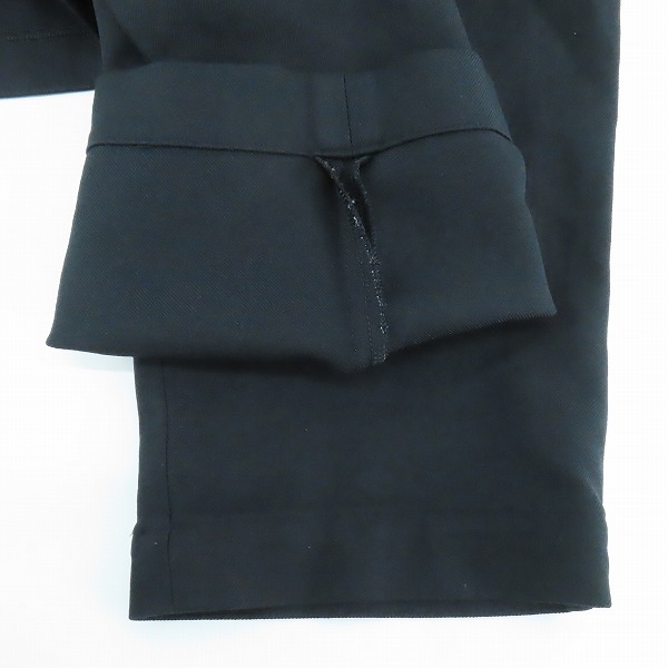 実際に弊社で買取させて頂いたBLACK COMME des GARCONS/ブラック コムデギャルソン AD2019 レイヤードパンツ 1D-P025 Sの画像 6枚目