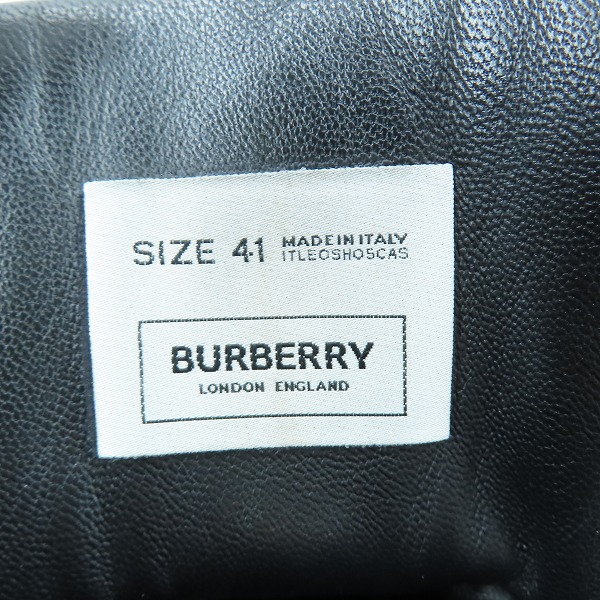 実際に弊社で買取させて頂いたBURBERRY/バーバリー トレッキングブーツ スウェード 切り替え/41の画像 5枚目