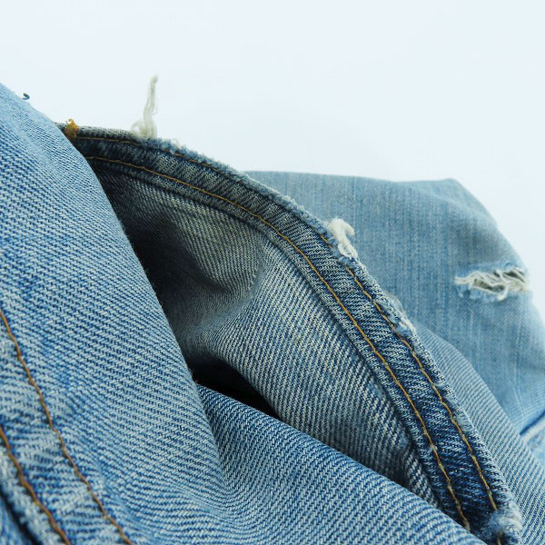 実際に弊社で買取させて頂いたLEVI'S/リーバイス 505-0217 42TALONジッパーフライ スモールe ヴィンテージ デニムパンツ/ジーンズ/33/34の画像 8枚目