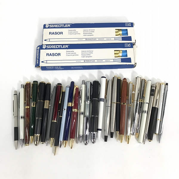 実際に弊社で買取させて頂いた【おまとめ】パイロット/ミキモト/クロス 等 ペン/ボールペン/筆 他