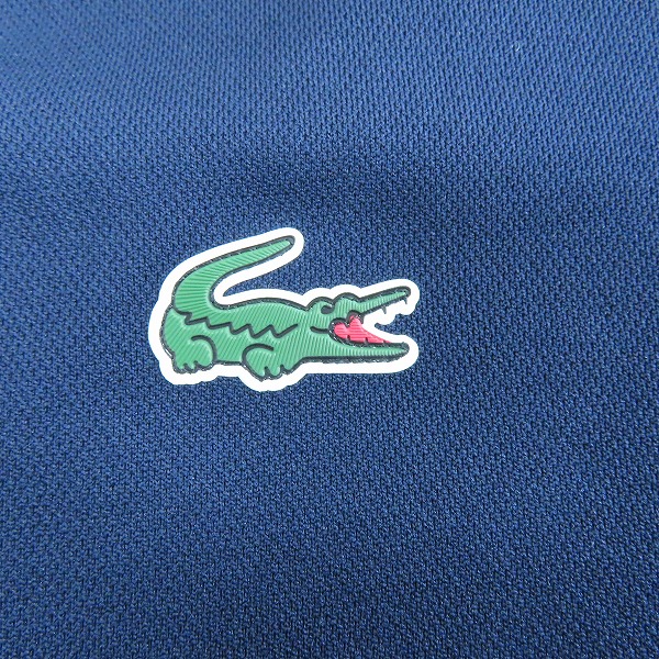 実際に弊社で買取させて頂いたLACOSTE/ラコステ エルゴノミック ビッグ クロックドライ 鹿の子 Tシャツ TH9417 /US:Lの画像 3枚目