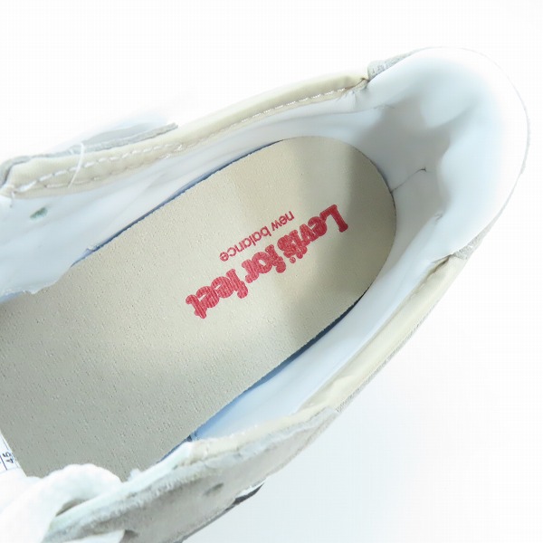 実際に弊社で買取させて頂いた【未使用】 NEW BALANCE×LEVI'S/ニューバランス×リーバイス 327 デニム ライフスタイル スニーカー MS327LVB/29の画像 4枚目